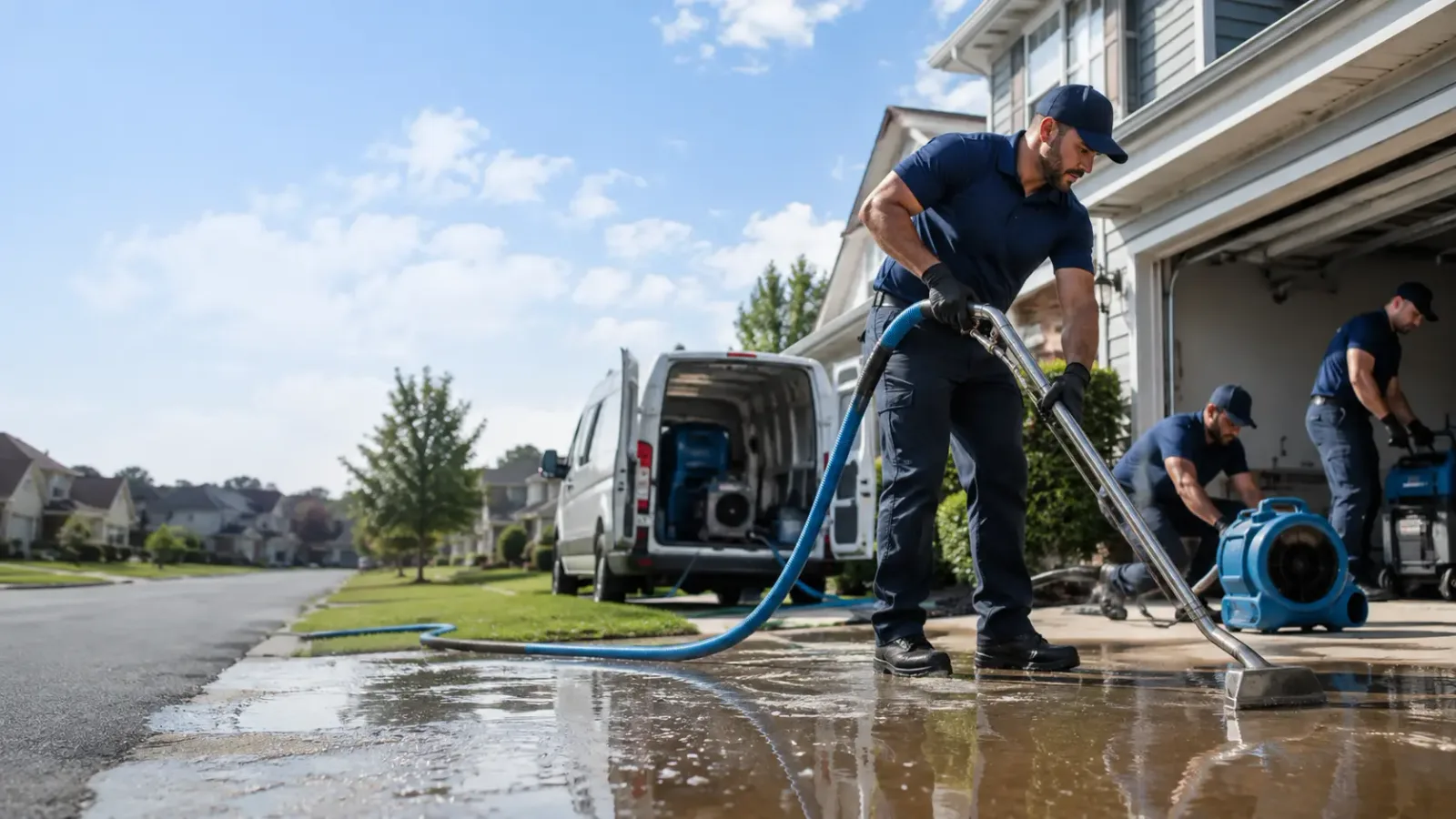 Flood Damage Restoration in Canal Winchester, OH